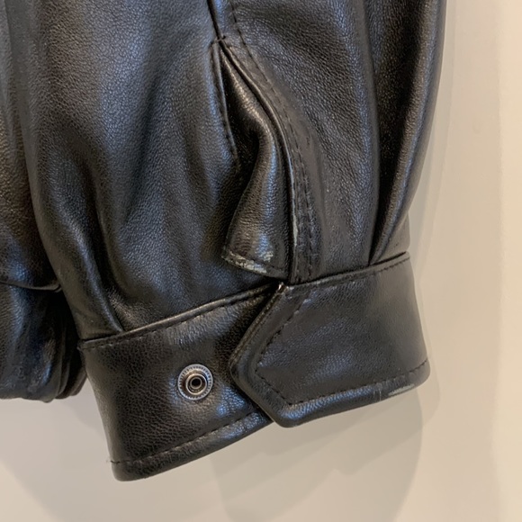 Jos A Banks Leather Jacket - Picture 5 of 5